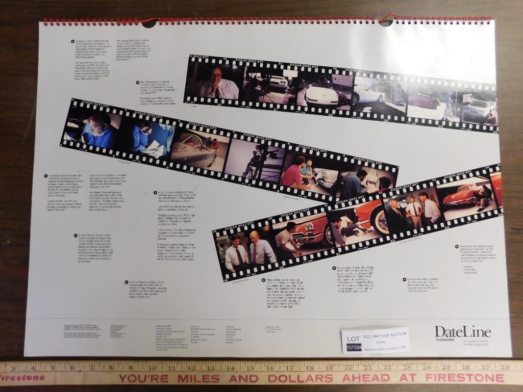 1991 CORVETTE CALENDAR - 4