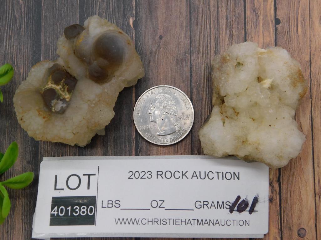 BOTRYOIDAL CHALCEDONY ROCK STONE LAPIDARY SPECIMEN - 2