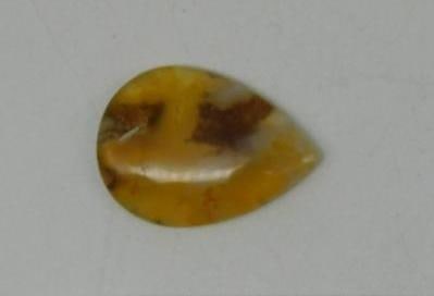 PLUME AGATE CABOCHON ROCK STONE LAPIDARY SPECIMEN (1 of 2)