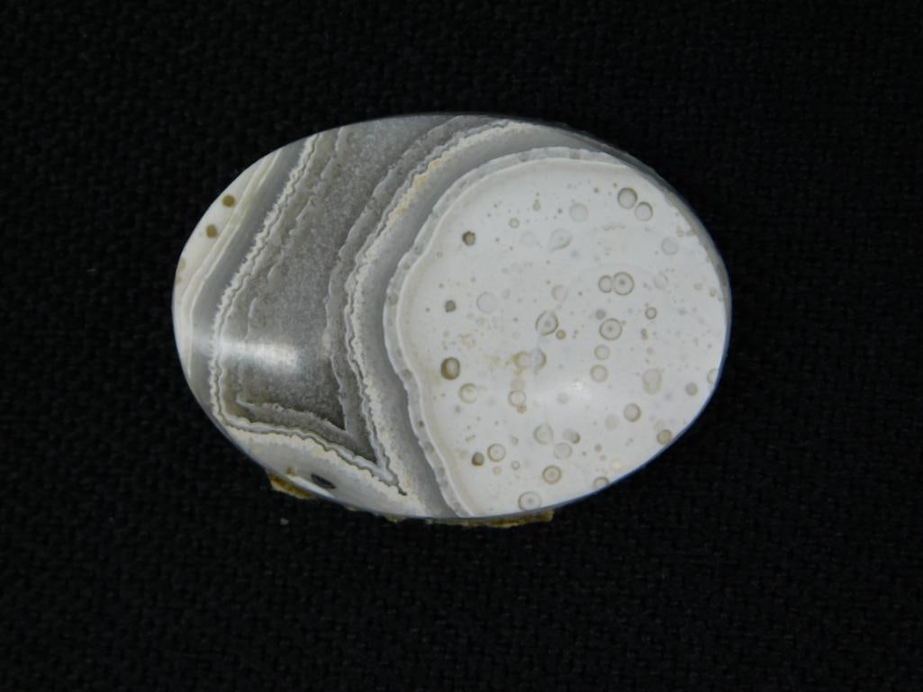 AGATE CABOCHON ROCK STONE LAPIDARY SPECIMEN (1 of 2)