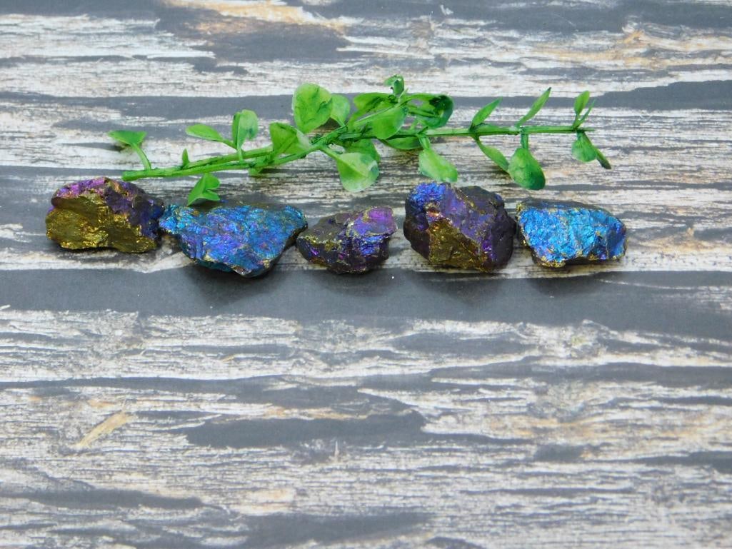 PEACOCK ORE ROCK STONE LAPIDARY SPECIMEN: PEACOCK ORE ROCK STONE LAPIDARY SPECIMEN