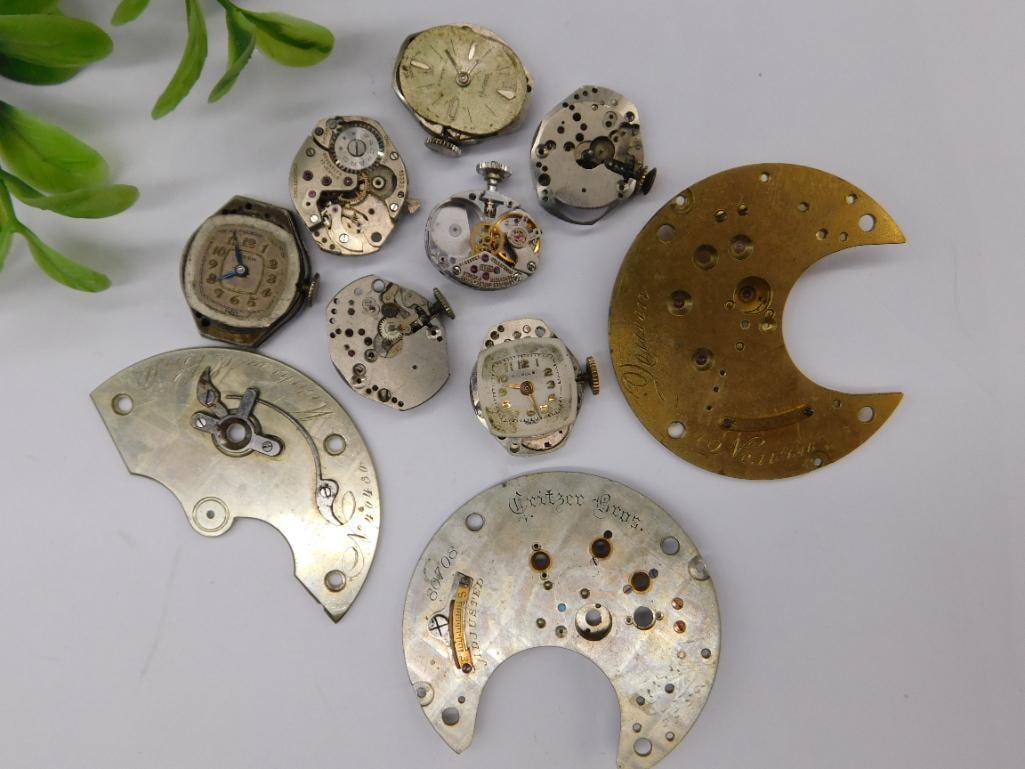 Vintage Watch Movements and Parts WATCHMAKER WATCHMAKING TOOLS (1 of 3)