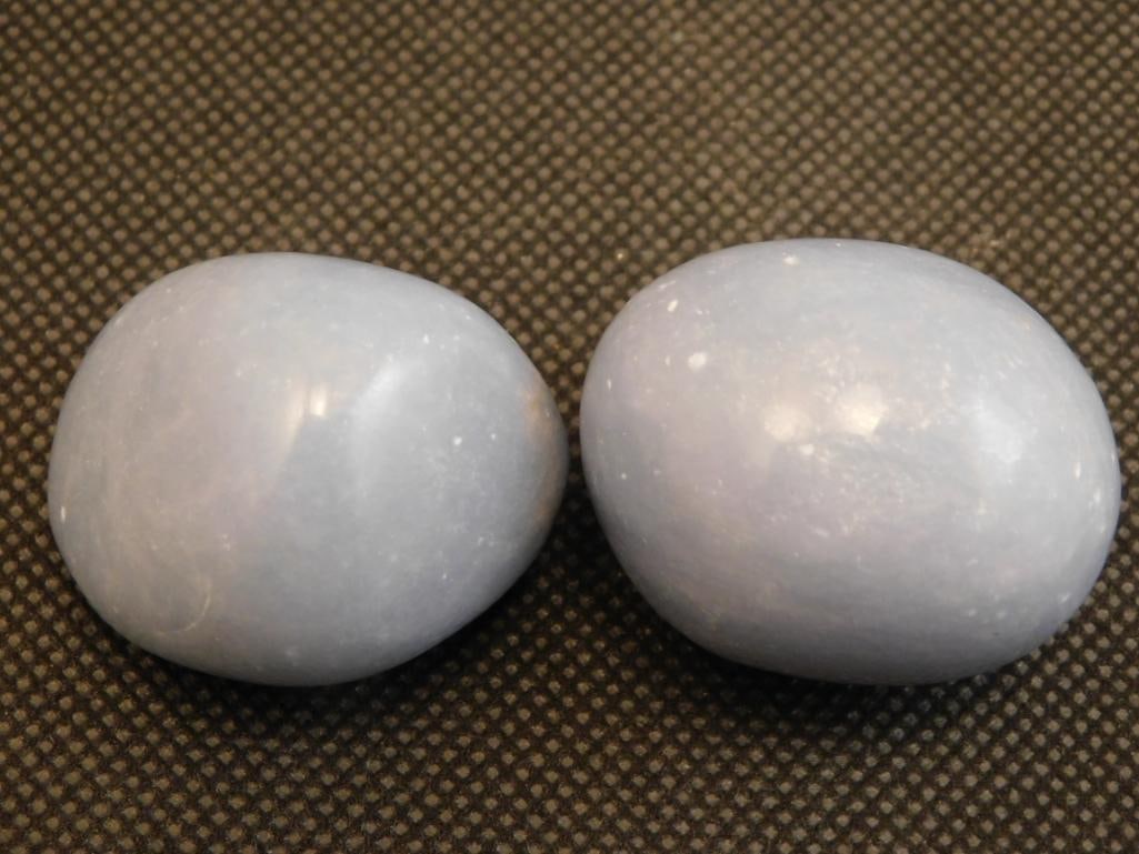 POLISHED ROCK STONE LAPIDARY SPECIMEN (1 of 2)