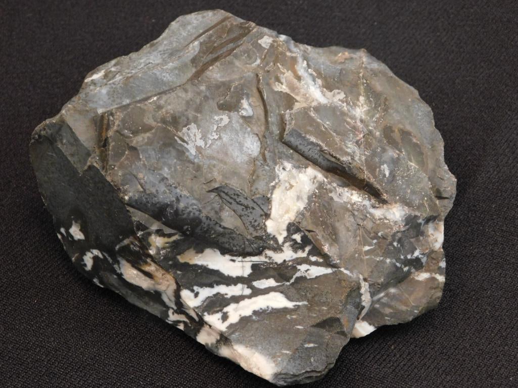 ZEBRA ROCK STONE LAPIDARY SPECIMEN (1 of 2)