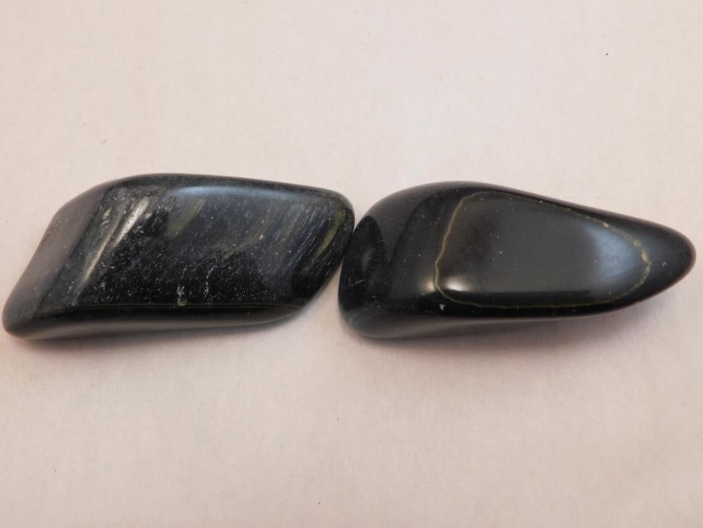 POLISHED ROCK STONE LAPIDARY SPECIMEN (1 of 2)