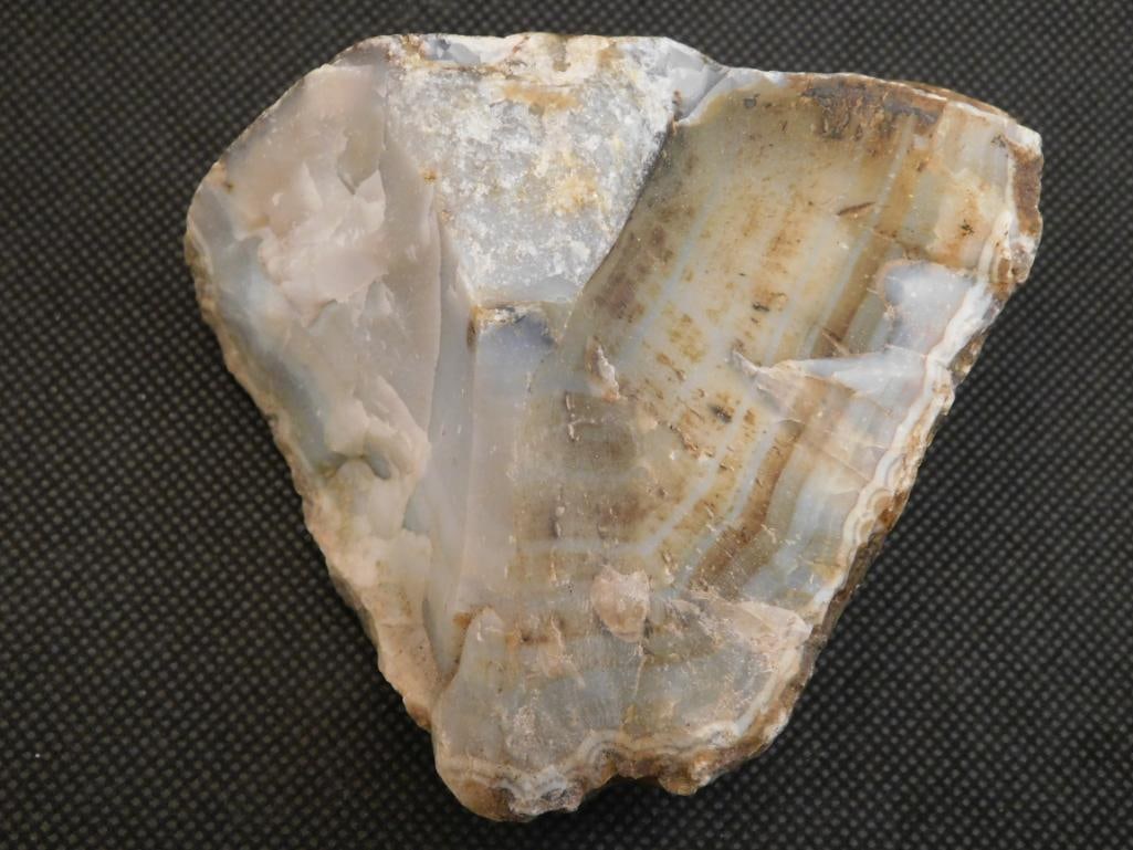 AGATE ROCK STONE LAPIDARY SPECIMEN (1 of 2)