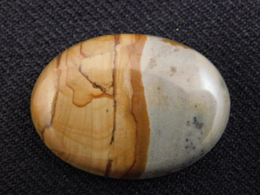 JASPER CABOCHON ROCK STONE LAPIDARY SPECIMEN (1 of 2)