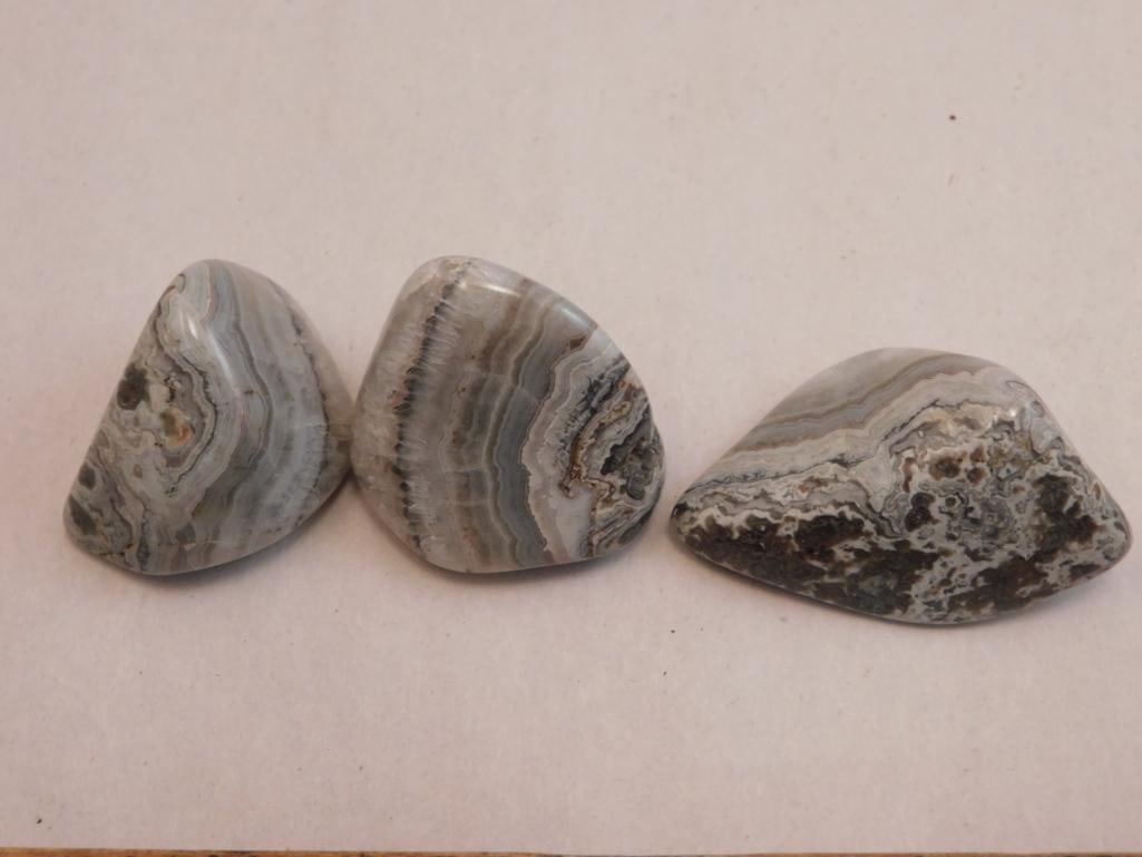 LACE AGATE ROCK STONE LAPIDARY SPECIMEN: LACE AGATE ROCK STONE LAPIDARY SPECIMEN