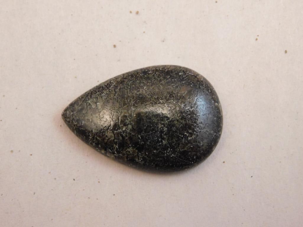 DINOSAUR BONE CABOCHON ROCK STONE LAPIDARY SPECIMEN: DINOSAUR BONE CABOCHON ROCK STONE LAPIDARY SPECIMEN