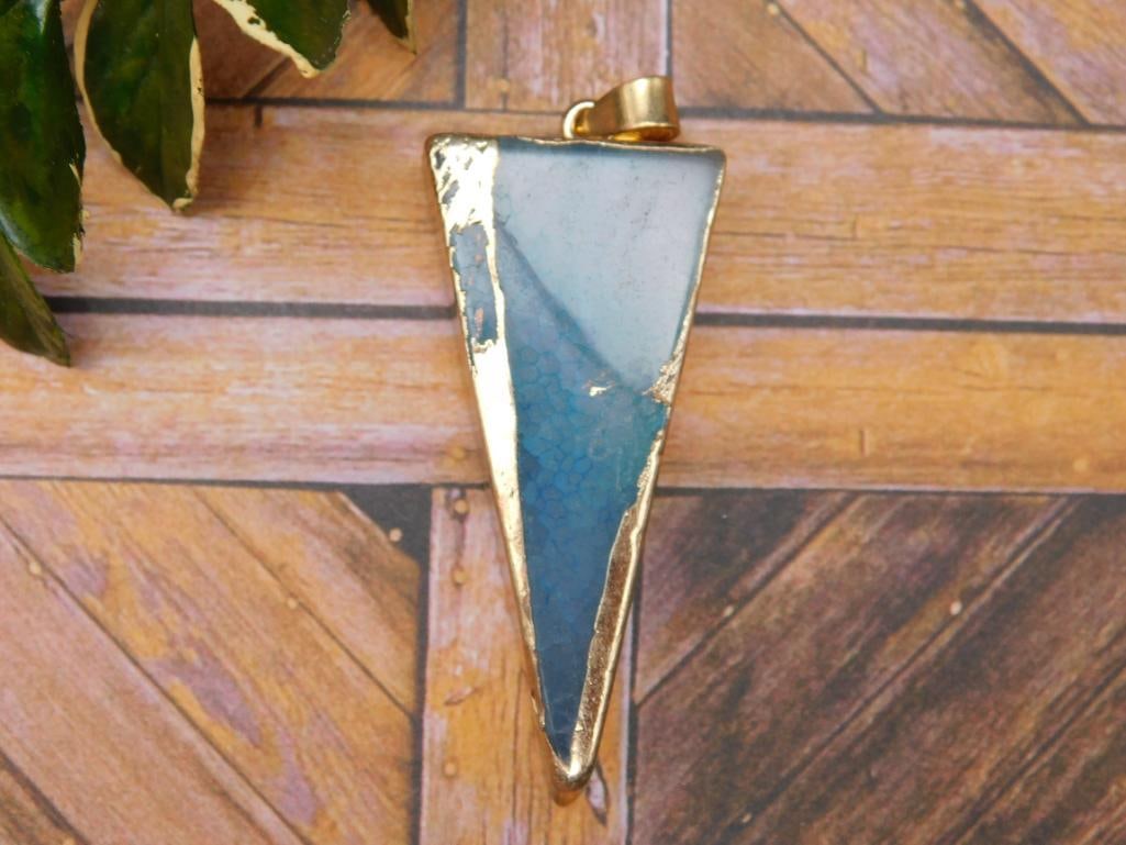 STONE PENDANT ROCK STONE LAPIDARY SPECIMEN: STONE PENDANT ROCK STONE LAPIDARY SPECIMEN