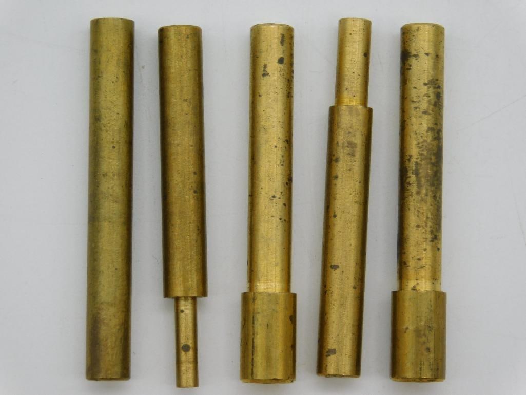 BRASS DOPS ROCK STONE LAPIDARY SPECIMEN: BRASS DOPS ROCK STONE LAPIDARY SPECIMEN