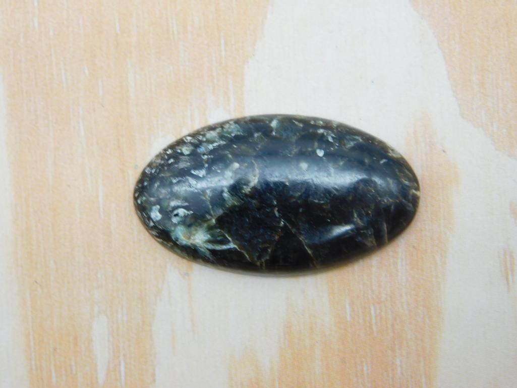 PIETERSITE CABOCHON ROCK STONE LAPIDARY SPECIMEN (1 of 2)