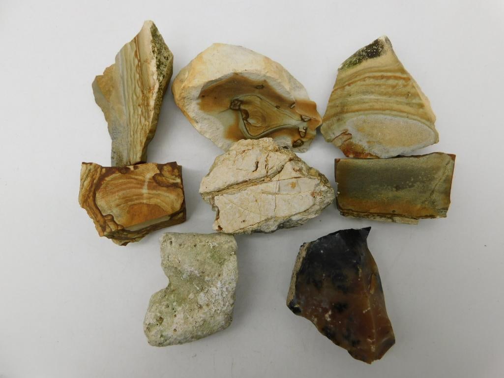 1 POUND MIXED STONE LOT ROCK STONE LAPIDARY SPECIMEN (1 of 2)