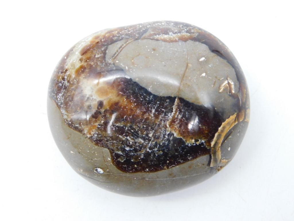 SEPTARIAN SPHERE ROCK STONE LAPIDARY SPECIMEN (1 of 2)
