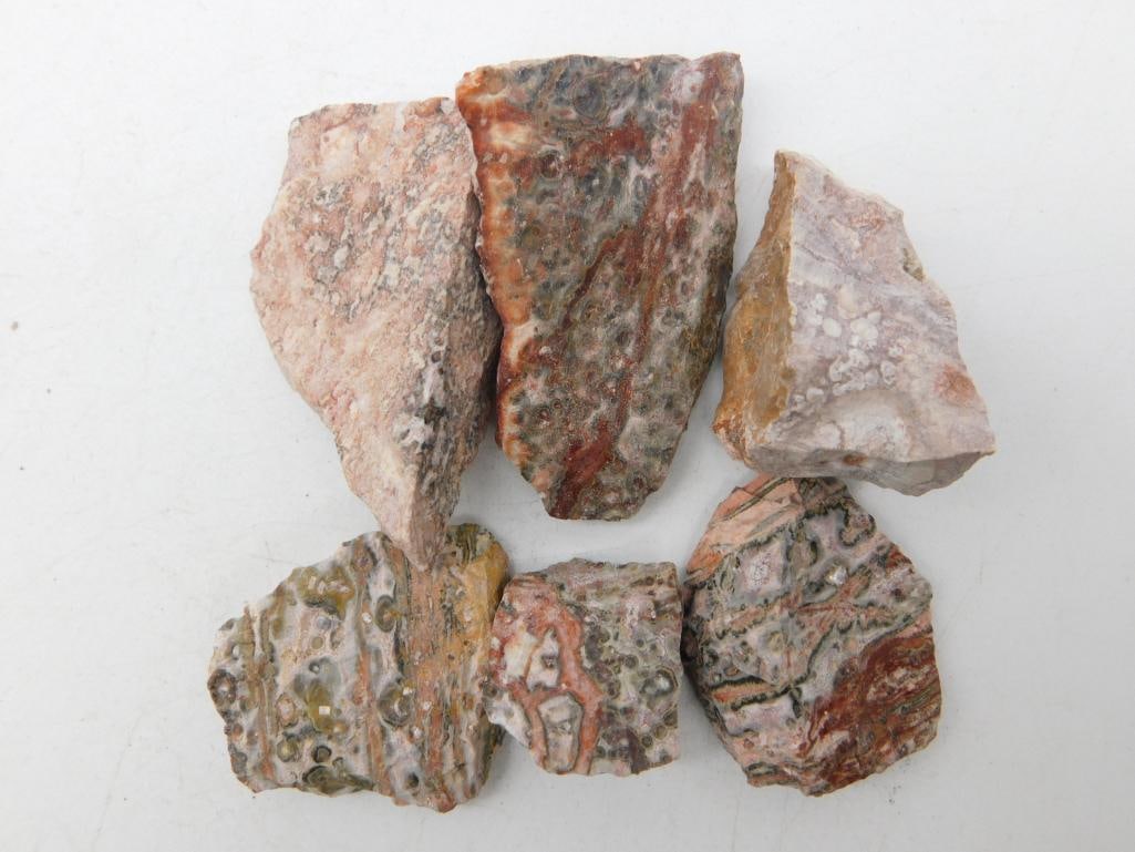 LEOPARD SKIN JASPER ROCK STONE LAPIDARY SPECIMEN: LEOPARD SKIN JASPER ROCK STONE LAPIDARY SPECIMEN