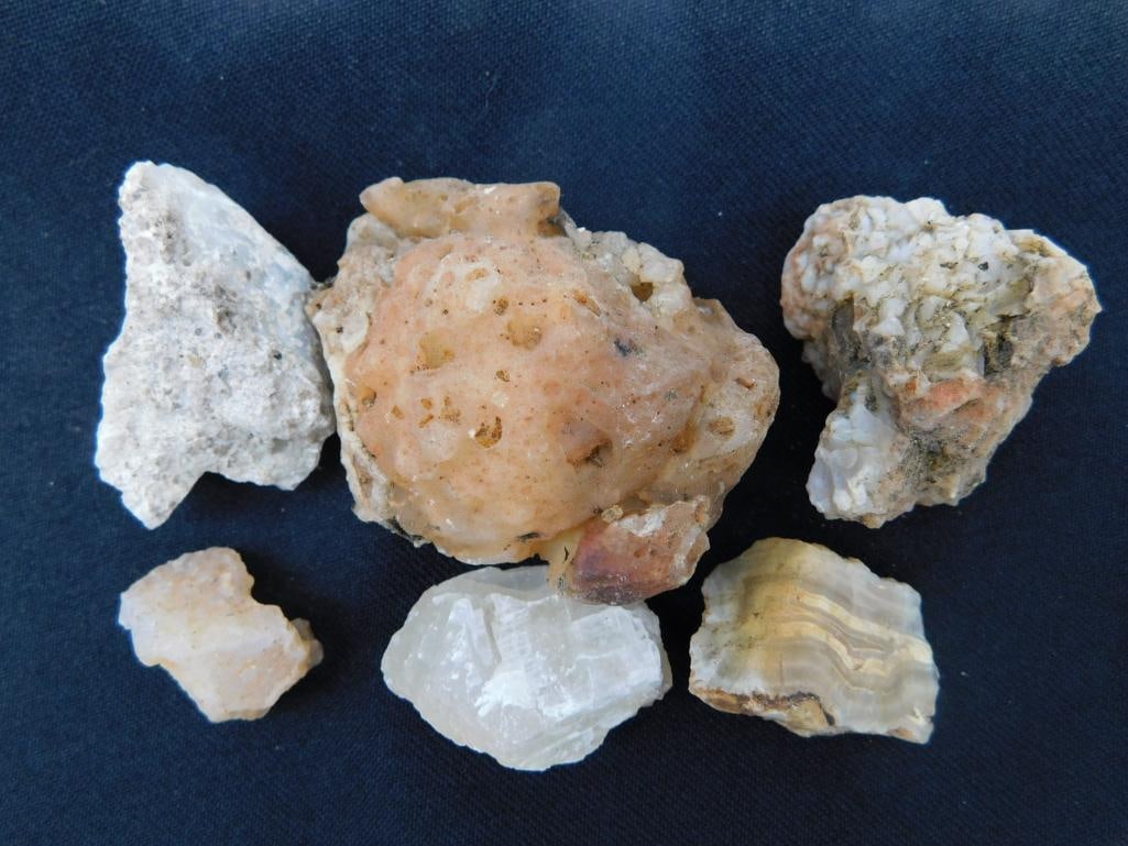 MIXED STONE LOT ROCK STONE LAPIDARY SPECIMEN (1 of 2)