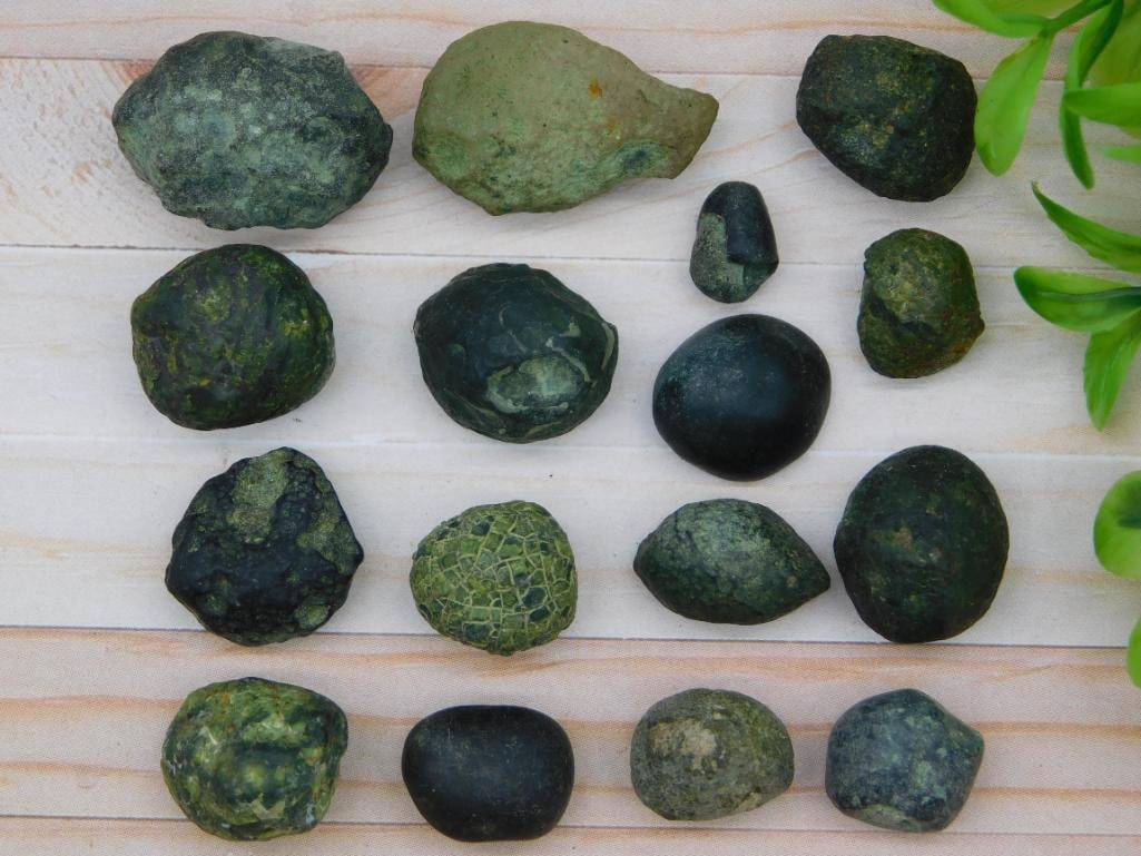 NORTH DAKOTA NEEDLE PEAK RIVER AGATE ROCK STONE LAPIDARY SPECIMEN (1 of 2)