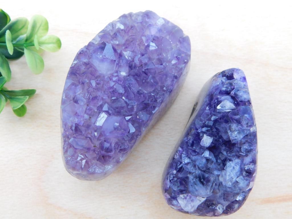 AMETHYST ROCK STONE LAPIDARY SPECIMEN (1 of 3)