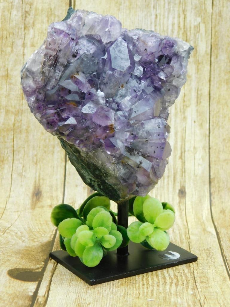 AMETHYST DISPLAY ROCK STONE LAPIDARY SPECIMEN (1 of 2)