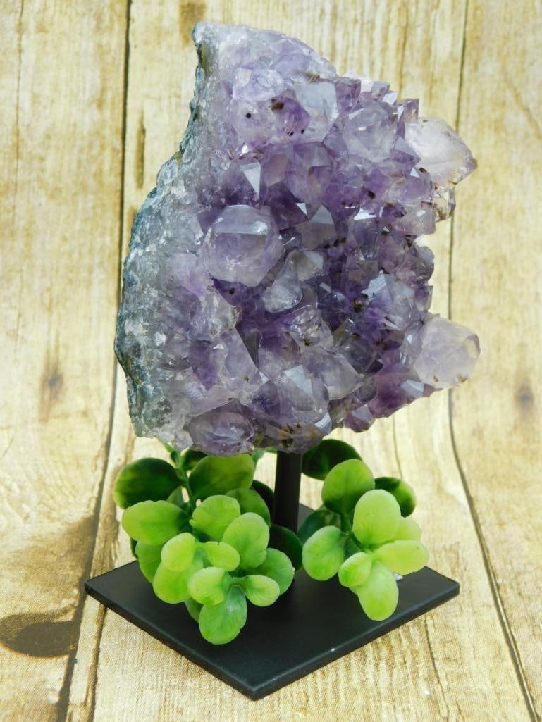 1 POUND AMETHYST DISPLAY ROCK STONE LAPIDARY SPECIMEN (1 of 2)