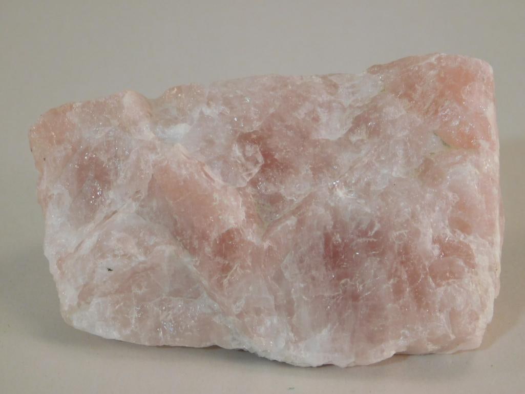 ROSE QUARTZ ROCK STONE LAPIDARY SPECIMEN (1 of 2)