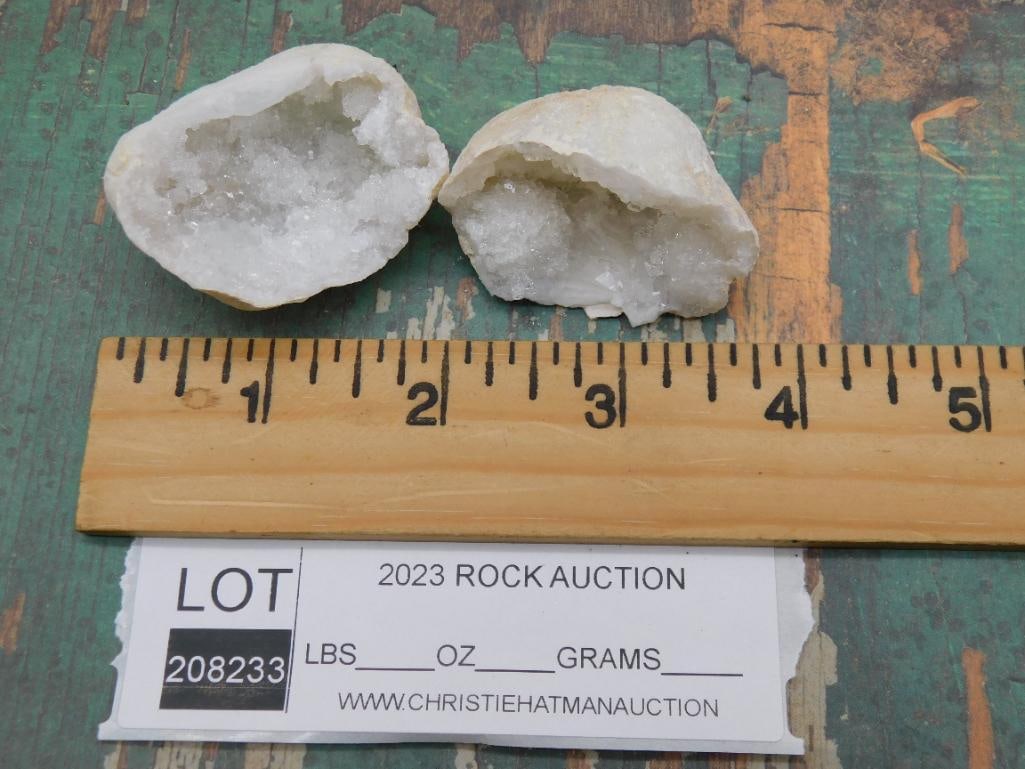 GEODE ROCK STONE LAPIDARY SPECIMEN - 2