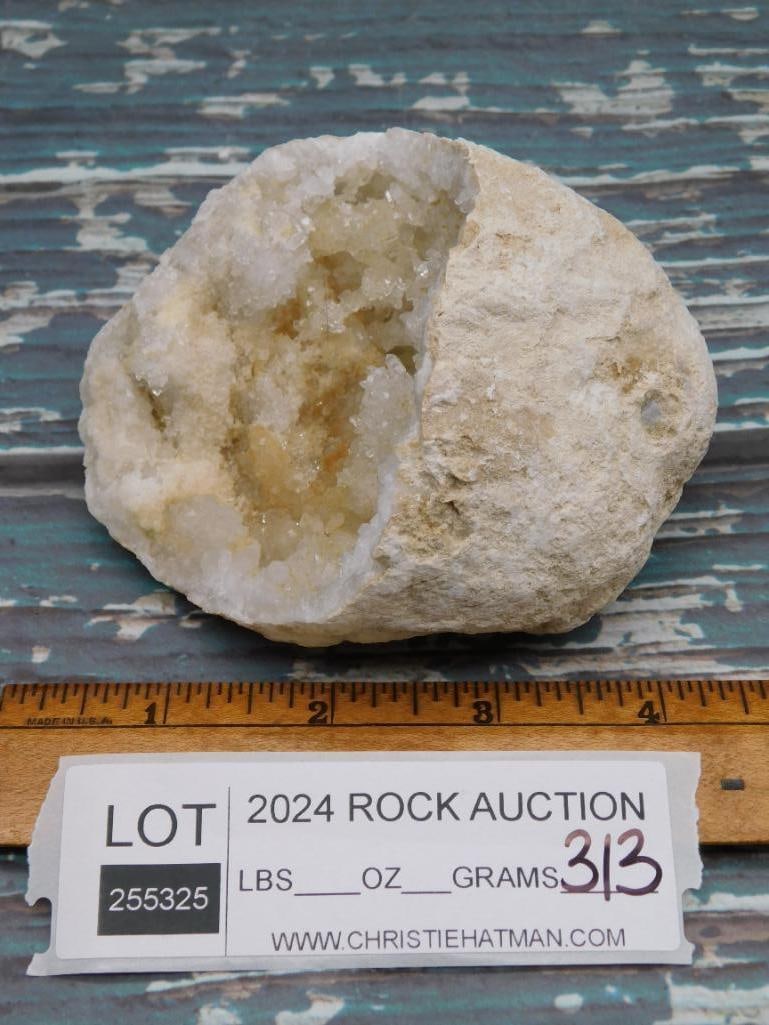 GEODE ROCK STONE LAPIDARY SPECIMEN - 2