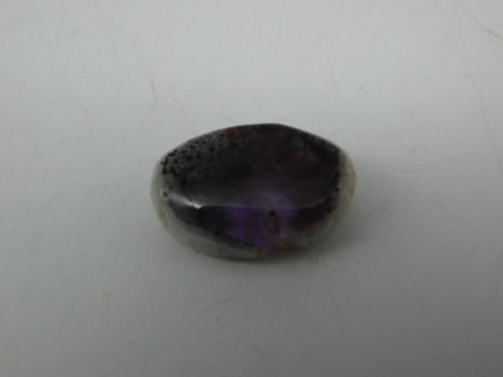 AMETRIN CABOCHON ROCK STONE LAPIDARY SPECIMEN: AMETRIN CABOCHON ROCK STONE LAPIDARY SPECIMEN