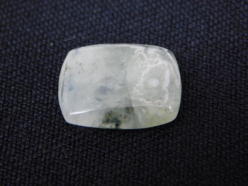 PREHNITE CABOCHON ROCK STONE LAPIDARY SPECIMEN: PREHNITE CABOCHON ROCK STONE LAPIDARY SPECIMEN