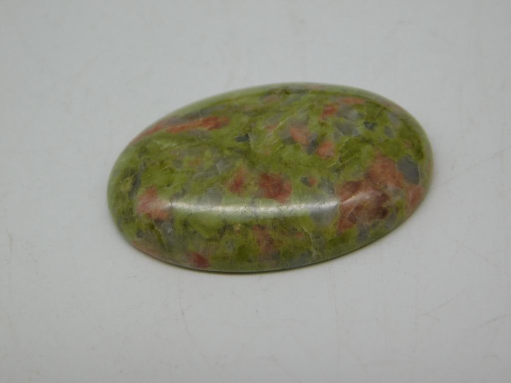 GASPEITE CABOCHON ROCK STONE LAPIDARY SPECIMEN (1 of 4)