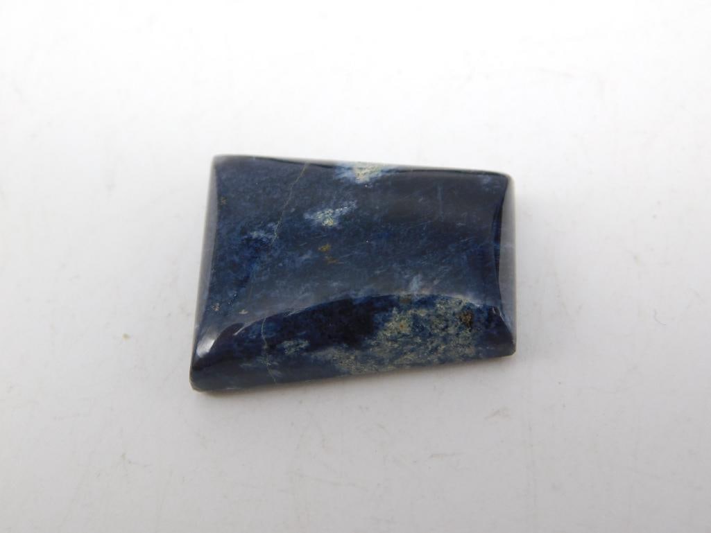 SODALITE CABOCHON ROCK STONE LAPIDARY SPECIMEN: SODALITE CABOCHON ROCK STONE LAPIDARY SPECIMEN