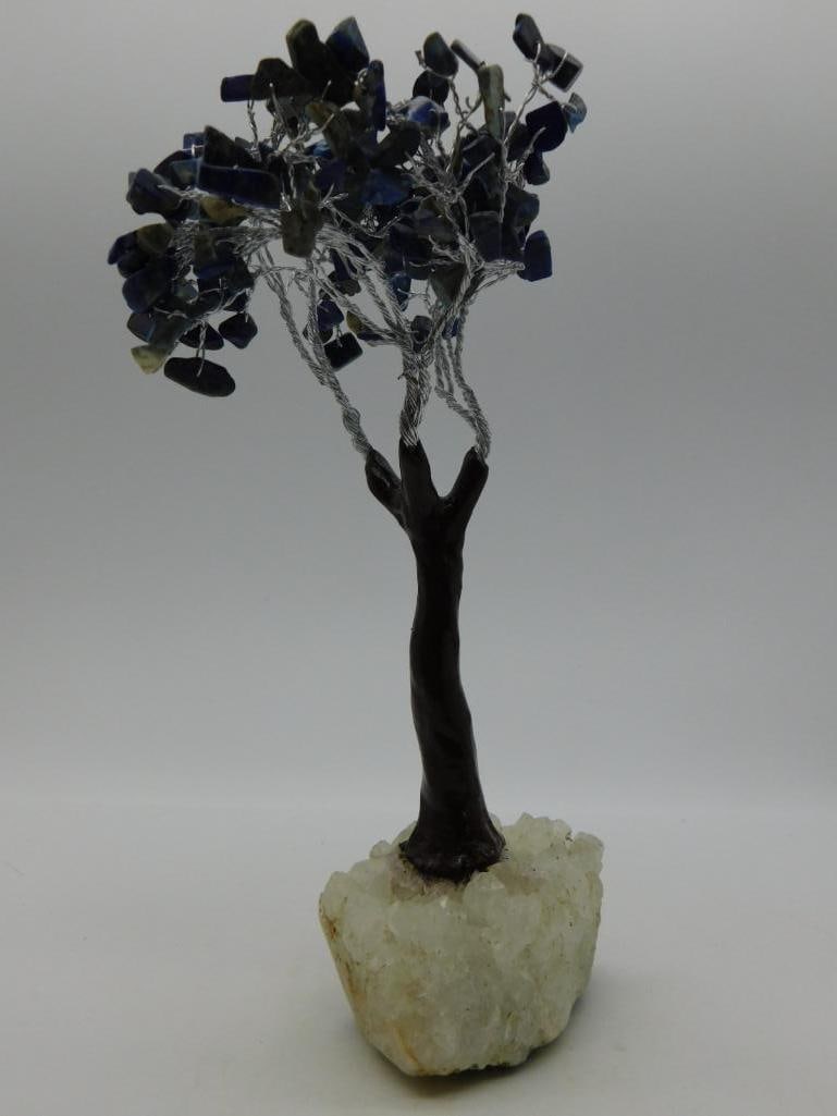 LAPIS TREE ROCK STONE LAPIDARY SPECIMEN: LAPIS TREE ROCK STONE LAPIDARY SPECIMEN