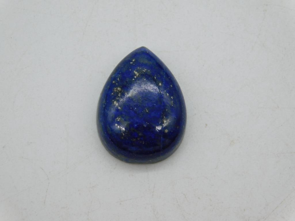 LAPIS LAZULI CABOCHON ROCK STONE LAPIDARY SPECIMEN (1 of 3)