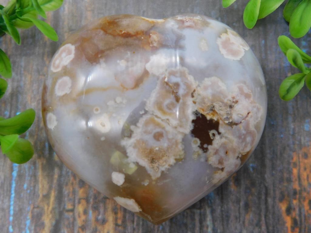 HATMANS FLOWER PETAL AGATE ROCK STONE LAPIDARY SPECIMEN: HATMANS FLOWER PETAL AGATE ROCK STONE LAPIDARY SPECIMEN
