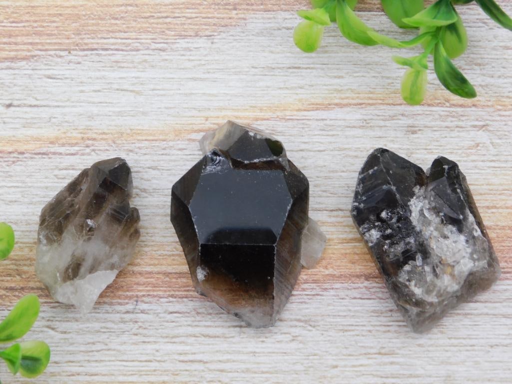 SMOKY QUARTZ ROCK STONE LAPIDARY SPECIMEN (1 of 2)