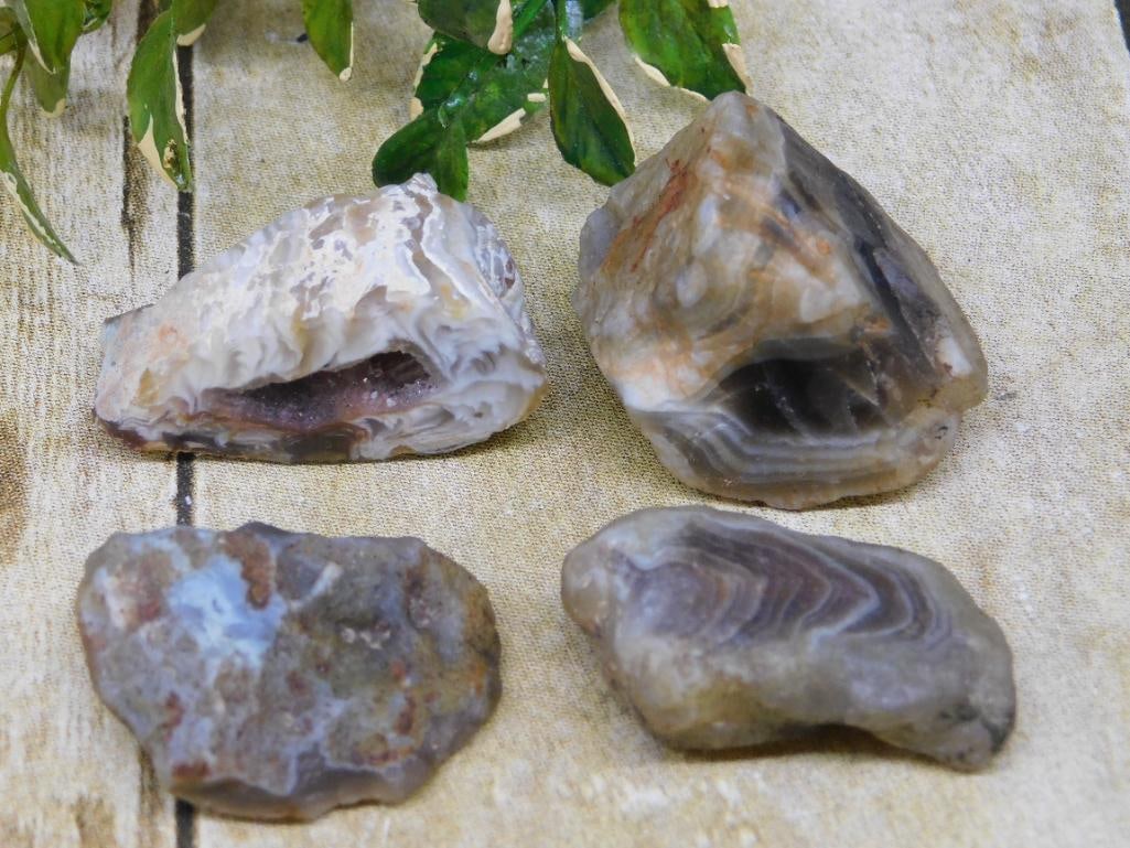 MIXED LOT ROCK STONE LAPIDARY SPECIMEN: MIXED LOT ROCK STONE LAPIDARY SPECIMEN