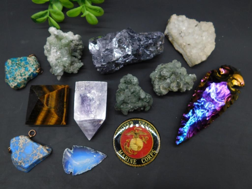 MIXED LOT ROCK STONE LAPIDARY SPECIMEN (1 of 3)