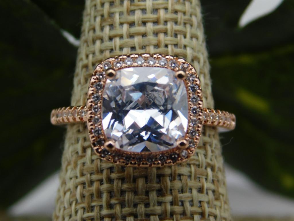 GENUINE STONE RING SIZE 6: GENUINE STONE RING SIZE 6