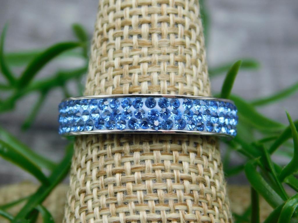 GENUINE STONE RING SIZE 8: GENUINE STONE RING SIZE 8