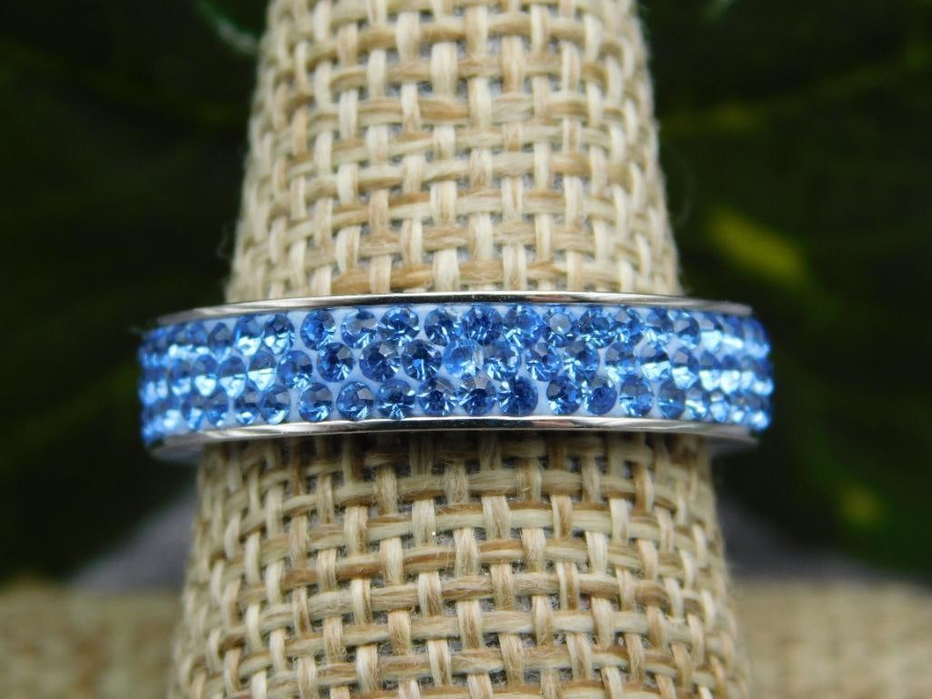 GENUINE STONE RING SIZE 8: GENUINE STONE RING SIZE 8