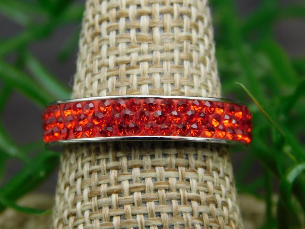 GENUINE STONE RING SIZE 8: GENUINE STONE RING SIZE 8