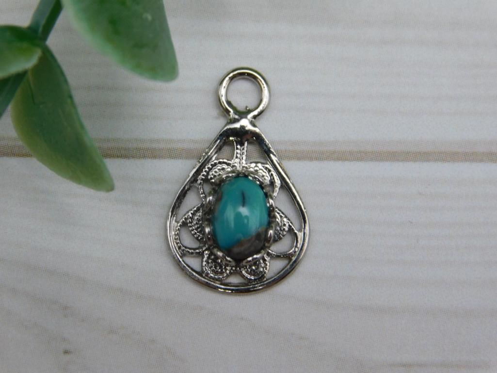 GENUINE STONE PENDANT ROCK STONE LAPIDARY SPECIMEN (1 of 2)