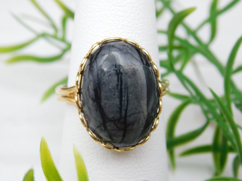 PICASSO STONE RING ROCK STONE LAPIDARY SPECIMEN (1 of 2)