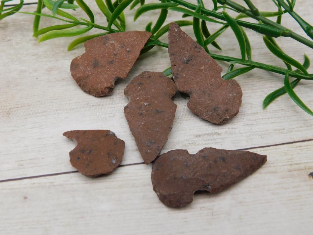 HAND KNAPPED ARTIFACT TOOLS ROCK STONE LAPIDARY SPECIMEN (1 of 2)