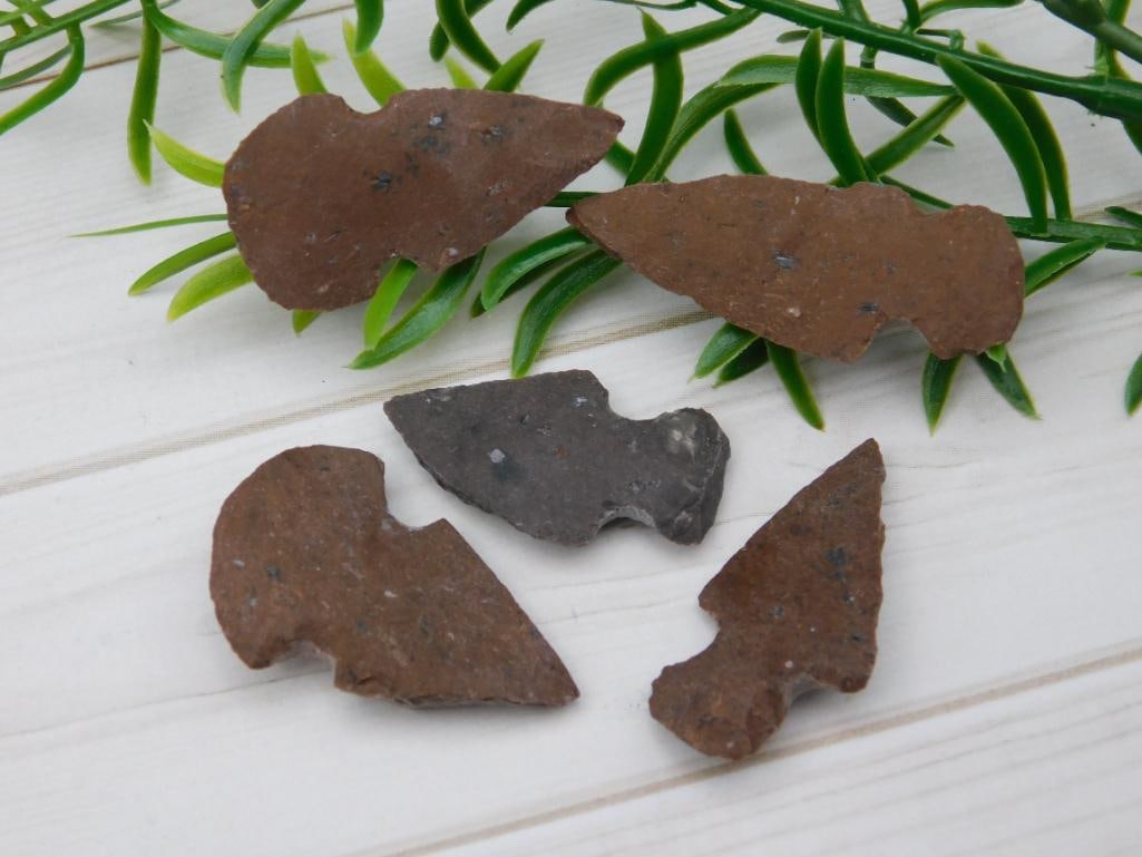 HAND KNAPPED ARTIFACT TOOLS ROCK STONE LAPIDARY SPECIMEN (1 of 2)