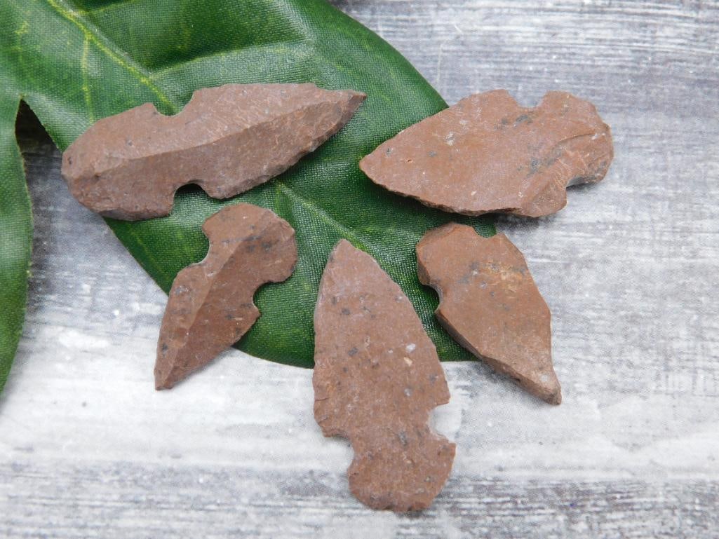 HAND KNAPPED ARTIFACT TOOLS ROCK STONE LAPIDARY SPECIMEN (1 of 2)