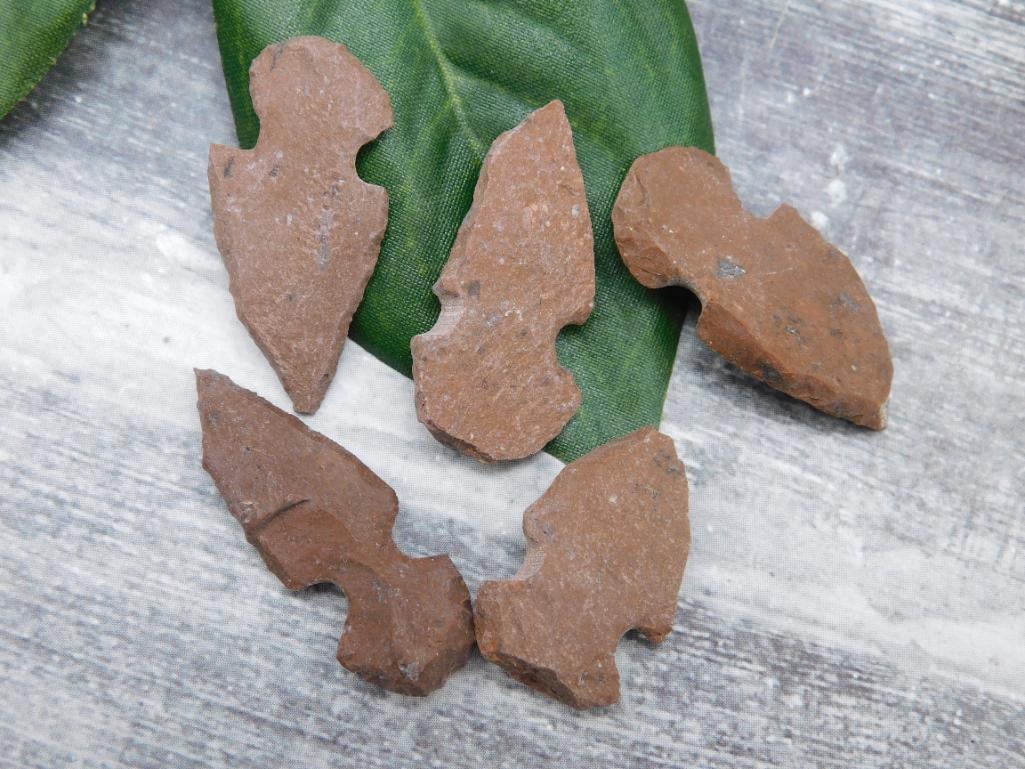 HAND KNAPPED ARTIFACT TOOLS ROCK STONE LAPIDARY SPECIMEN (1 of 2)