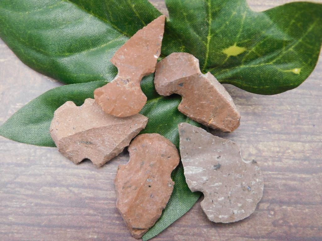 HAND KNAPPED ARTIFACT TOOLS ROCK STONE LAPIDARY SPECIMEN (1 of 2)