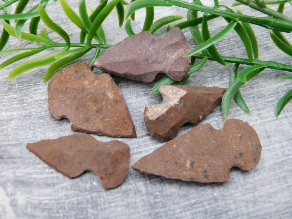 HAND KNAPPED ARTIFACT TOOLS ROCK STONE LAPIDARY SPECIMEN (1 of 2)