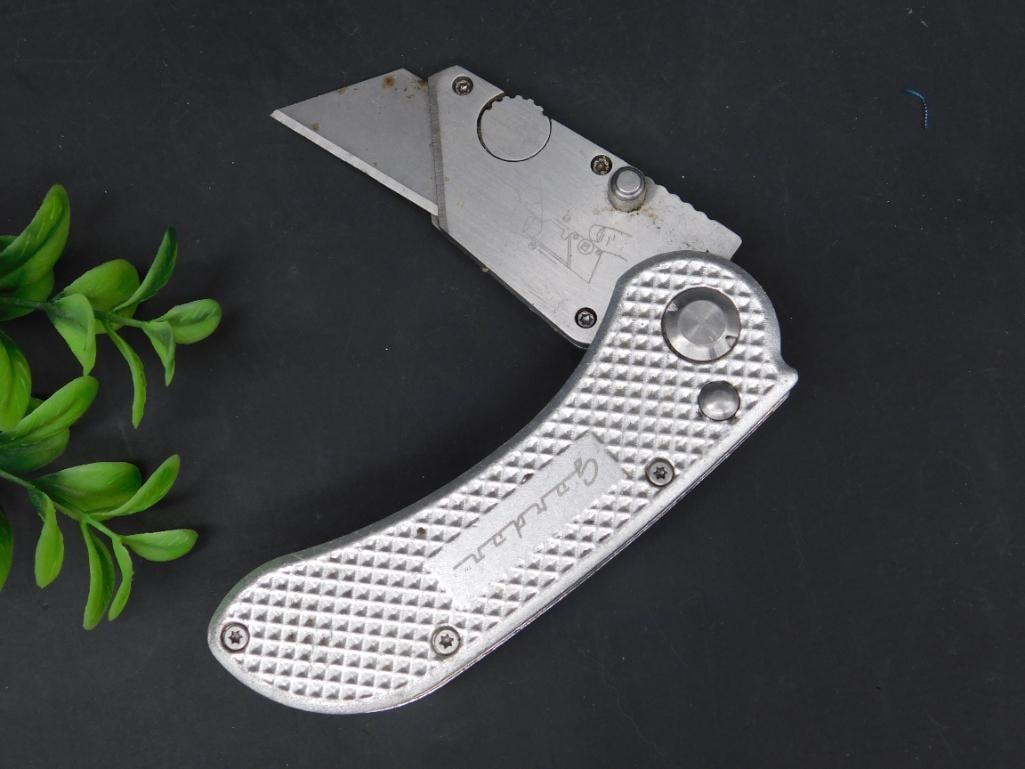 FOLDING GORDON UTILITY KNIFE BOX CUTTER (1 of 3)